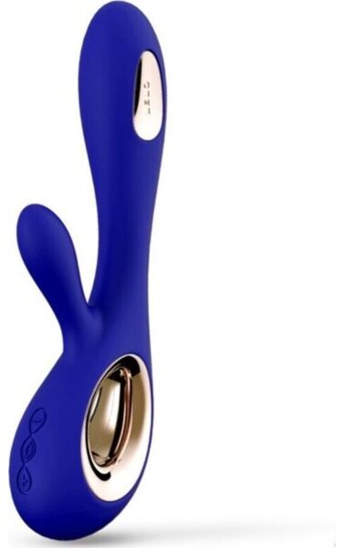Rabbitvibrator LELO Soraya Wave, med spets för G-punkten och arm för klitoris