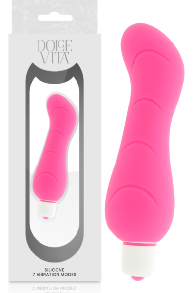 Vibrator Dolce Vita i silikon med avtagbart överdrag