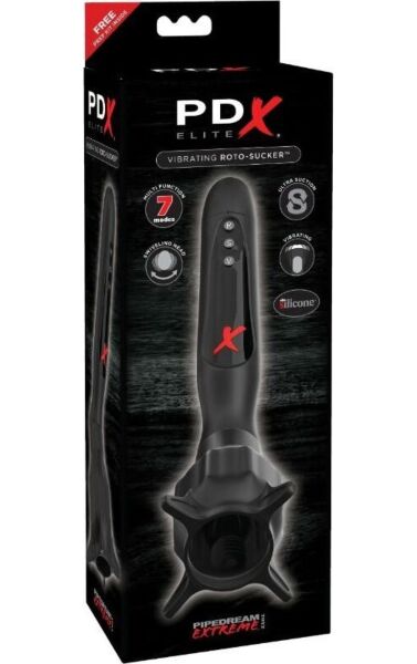 Masturbator Pipedream PDX Elite Roto-Sucker med vibration och sug