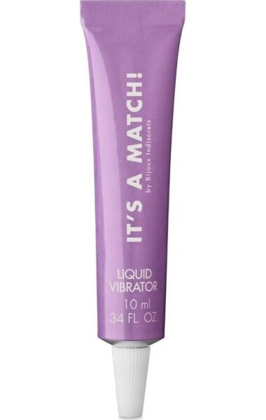 Tub med 10 ml av den flytande vibratorn Bijoux Indiscrets It's a Match!