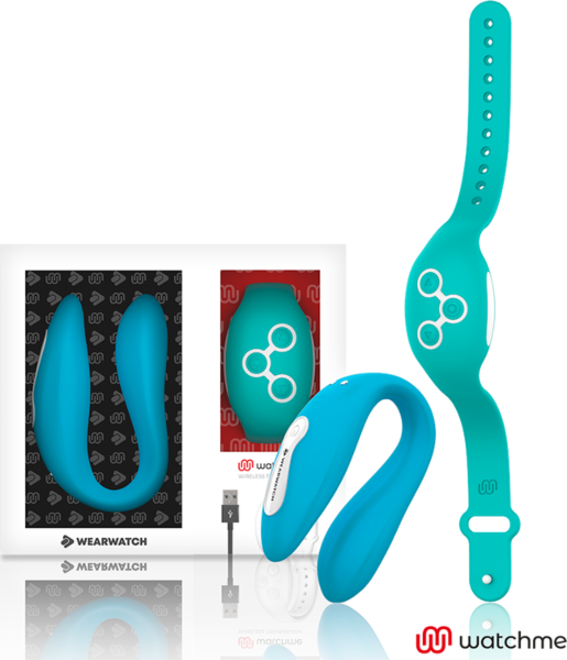 Parvibrator Wearwatch WatchMe Dual i U-form med klockan WatchMe