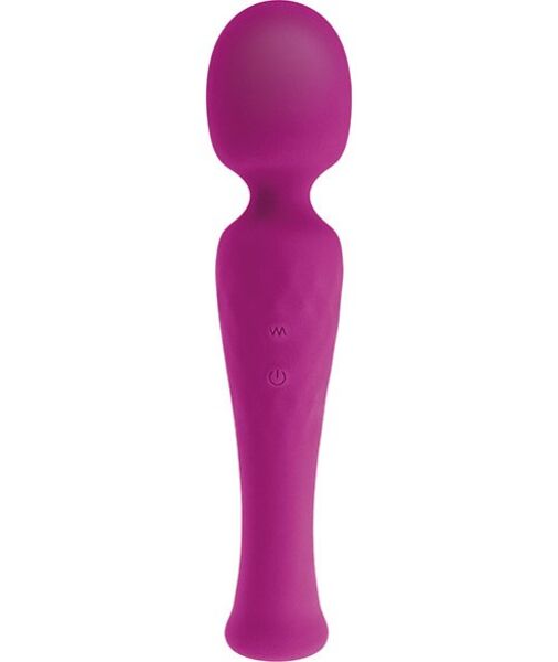 Wandvibrator S Pleasures Velvet med styvt handtag och flexibelt huvud