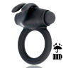 Anka BLACK&SILVER AGRON RING med kraftfull vibration