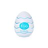 Masturbator Tenga EGG WAVY | Stimulerande texturer