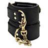 Restraints Bound Nubuck Leather Slim Wrist Cuffs för komfort