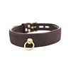 Halsband Bound Nubuck Leather med O-ring