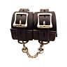 Restraints Bound Manschett Justerbar Nubuckläder