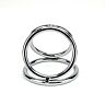Ring Bound to Please Triple Cock and Ball Ring