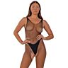 Bodystocking Lace by LJ Crotchless