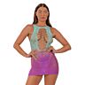 Babydoll Lace LJ Ombre med corset-inspirerad detalj