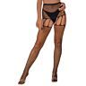 Strumpbyxor Lace Rhinestone Suspender
