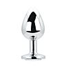 Buttplug Toosh Metal Large med juvelbas Plata