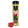 Massageolja Shunga Raspberry med ätbar formel