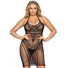 Sexig Miniklänning Leg Avenue Multi Net Halter