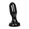 Analplug ALL BLACK 19,5CM för kraftfull anal njutning