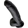 Dildo KING COCK 22.9 cm med sugkopp