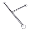 Spreader Bar Metal Hard | Handpolerad Restraint