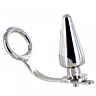 Anal Plug Ring Metal Hard with Extra Stimulation