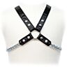Läder Sele Body Chain II – Justerbart BDSM Sele
