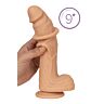 Dildo S Pleasures Realistic DAVID 9" med ventosabass