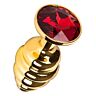 Plug S Pleasures Metal BEE med diamantdetalj