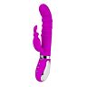 Vibrator S Pleasures Realistic Lila med dubbel stimulering