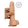 Dildo S Pleasures Realistic RICARDO 10" med ventosabaserad design