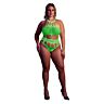 Teddy Shots Toys Cut Out Thong Bodysuit