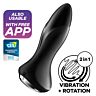 Anal Vibrator Satisfyer Rotator Plug 1+ med App Kontroll