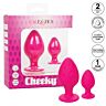 Analplug Calexotics Cheeky med unika texturer