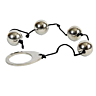 Anal Bollar Metal Hard 20mm | Njutning och Stimulans