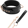 Bondagehalsband BEGME BLACK EDITION med neoprenfoder