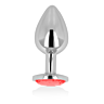 Analplugg OHMAMA - 8 cm med glänsande kristall
