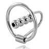 Uretralt plugg penisring Metall Hard 30MM för BDSM njutning