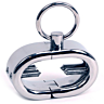 Metall Hård Testikelarmband - Oval Form för Bekväm Passform