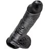 Dildo King Cock 25.4 cm med bollar