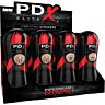 PDX ELITE Masturbator Set 12 Enheter - Vibrerande Njutning
