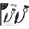 Analplug Addicted Toys med Vibreringsring för Intensiv Njutning