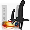 Upptäck ARMONY Dildo med Ring och Vibrator i Svart