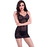 Babydoll Chilirose CR 3676 med matchande trosor