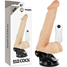 Realistisk Vibrator BASECOCK 20 cm med Fjärrkontroll