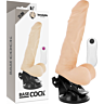 Realistisk Vibrator BASECOCK 21 cm med Fjärrkontroll