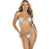 Bikini Leg Avenue Diamonds - Glittrande 2-delat Set