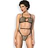 Bikini CHILIROSE CR 4497 Leopardtryck - Justerbar Design