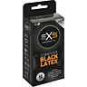 Kondom Exs Black Latex 12-pack med anatomisk form