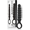 BLACK&SILVER Bob Kraftfull Analvibrator med 10 Vibrationslägen