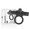 Vibrerande penisring BLACK&SILVER BURTON RING svart