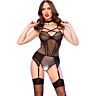 Crotchless Bodysuit CHILIROSE CR 4879 | Förförisk Passform