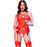 Crotchless Bodysuit Chilirose CR 4879 med högskuren design