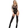 Bodystocking Livco Corsetti Ottanita | Klassisk Svart Spets